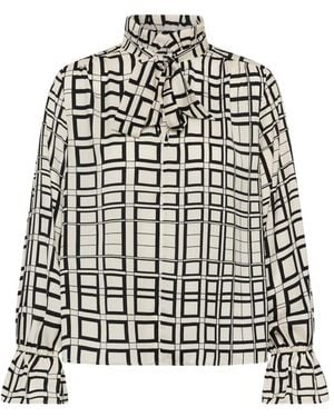 Inwear Overhemden ,Veelkleurig ,Polyester Gracie Iw Geprinte Blouse - Zwart