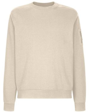 Add Strickjacke aus baumwoll-sweatshirt - Weiß