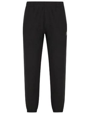 Burberry Broeken ,Zwart ,Katoen Tapered Logo-Print Katoenen Jersey Joggingbroek