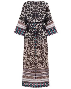 Pierre Louis Mascia Maxi Dresses - Brown