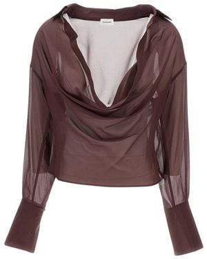 ANDAMANE Blouses - Brown