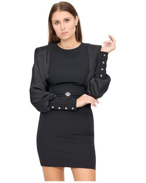 Just Cavalli Short Dresses - Black