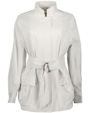 Fendi Light Jackets - White