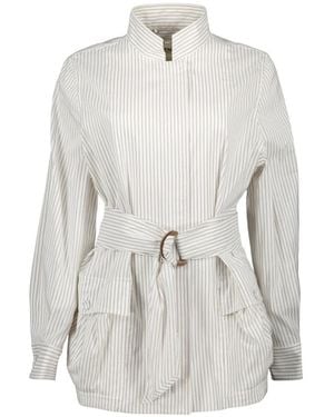 Fendi Light Jackets - White
