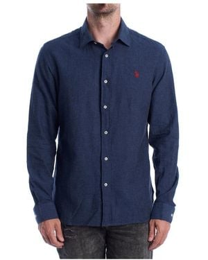 U.S. POLO ASSN. Casual Shirts - Blue