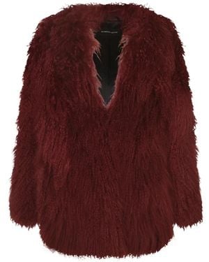 Numerootto Faux Fur & Shearling Jackets - Rojo