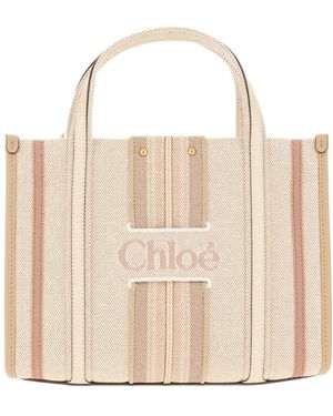 Chloé Tote Bags - Neutro