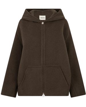 KHAITE Zip-Throughs - Marrón