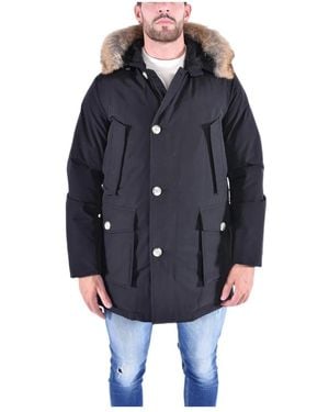 Woolrich Parka artico con pelliccia staccabile - Blu