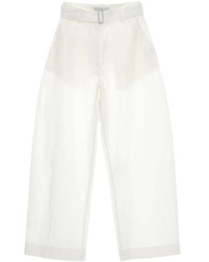 Studio Nicholson Wide Trousers - White