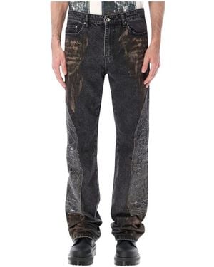 Who Decides War Straight Jeans - Black