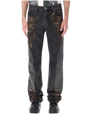 Who Decides War Straight Jeans - Black
