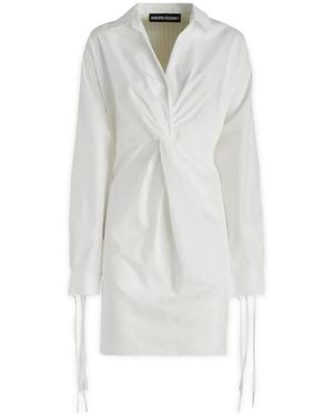 ANDREA ADAMO Shirt Dresses - White