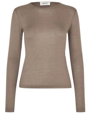 Modström Harper Langarm Top - Braun