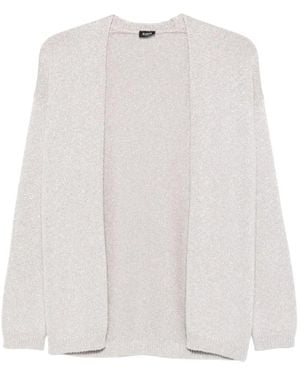 Marella Offener Front Tortora Cardigan Febo Modell - Weiß