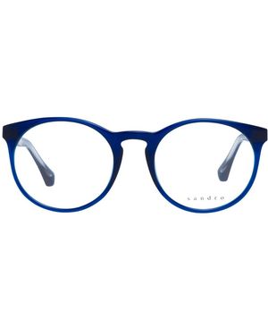 Sandro Accessoires ,Blauw ,Ronde Volledig Omlijste Bril