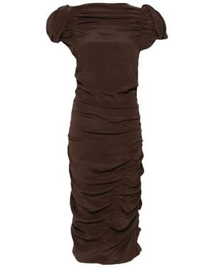 Magda Butrym Midi Dresses - Marron