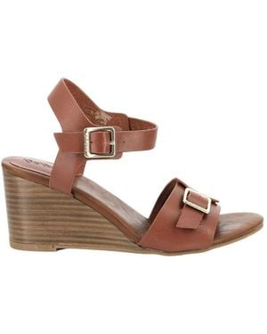 Kickers Bequeme leder sandalen kick vodou - Braun