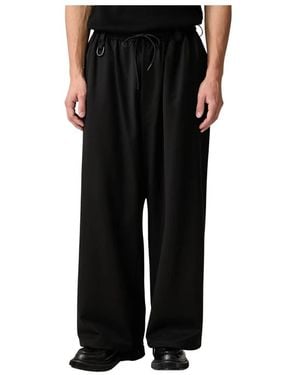 Y-3 Wide Trousers - Nero