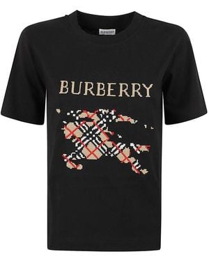 Burberry T-Shirts - Black