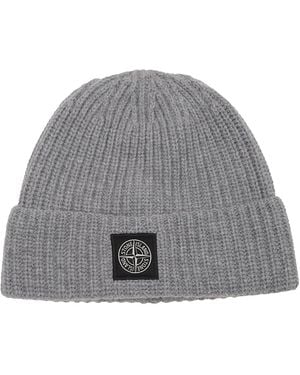 Stone Island Beanies - Grigio