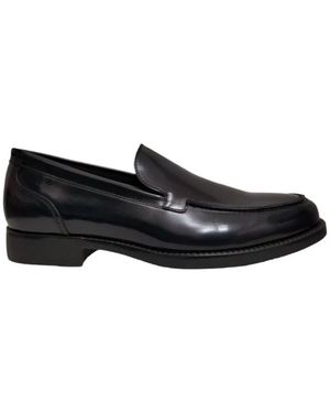 Callaghan Schoenen ,Blauw ,Leer Stijlvolle Loafers - Zwart