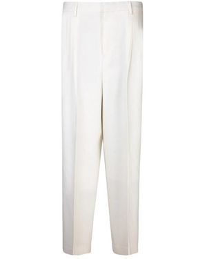 Ami Paris Straight Trousers - White
