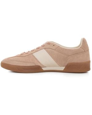 HUGO Brenta Suede Sneaker - Pink