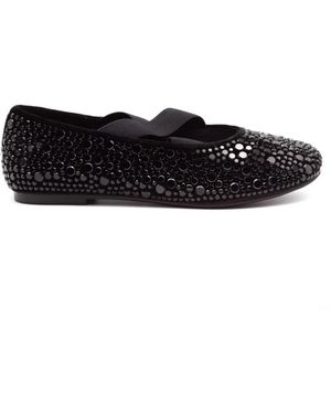 Twentyfourhaitch Ballerina Shoes - Black