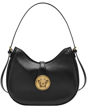 Versace Shoulder Bags - Black