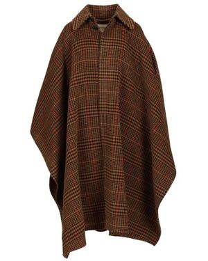 Saint Laurent Ponchos - Brown