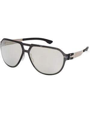Ic! Berlin Flx S04 Sonnenbrille - Mettallic
