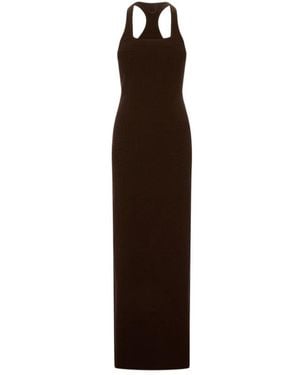 Jacquemus Kleedjes ,Bruin ,Katoen La Robe Scala