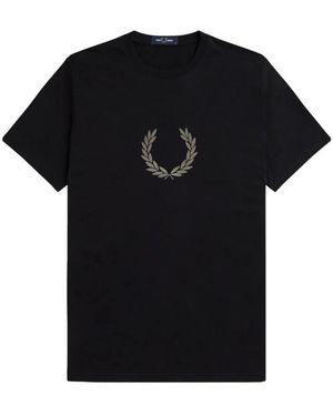 Fred Perry T-Shirts - Black