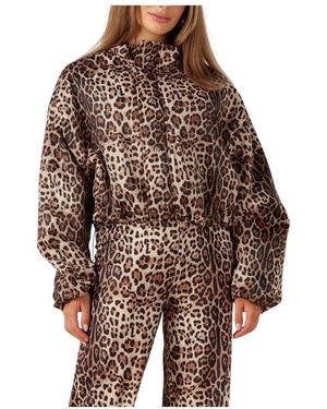 Studio Amaya Feline Jacke Für Herbst Und Winter - Braun