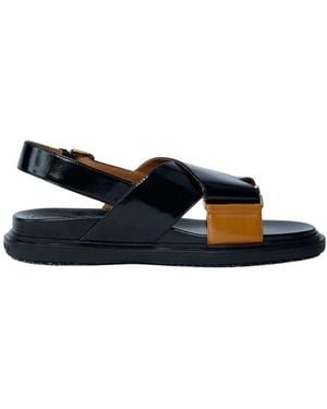 Marni Flat Sandals - Blue