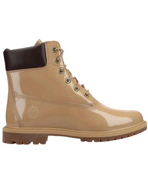 Timberland Schoenen ,Bruin ,Leer Premium 6-Inch Waterproof Boot - Naturel