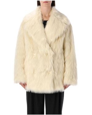 Stand Studio Faux Fur & Shearling Jackets - Neutro