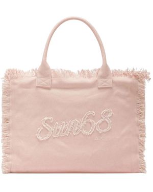 Sun 68 Tassen ,Roze ,Tote Bags