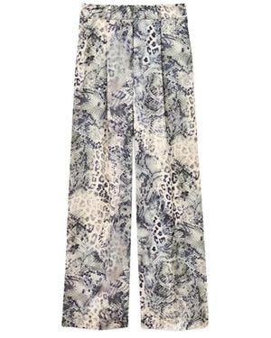Ba&sh Wide Trousers - Gris