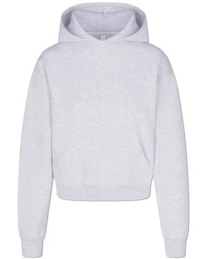 Skims Cotton Fleece Classic Hoodie - Weiß