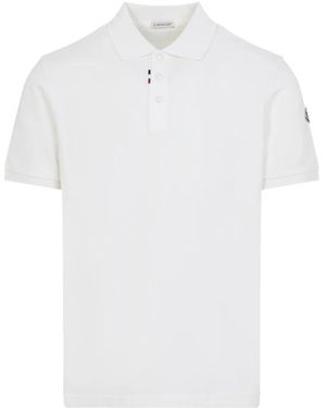 Moncler Tops ,Ss Polo - Wit