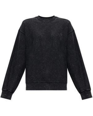 Carhartt Hoodies & Sweatvesten ,Zwart ,Katoen Lambert Sweatshirt