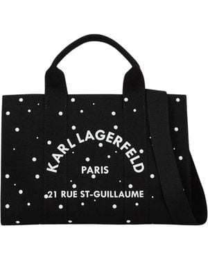 KARL LAGERFELD Shopping Bags - Black