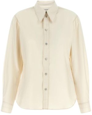 Lemaire Hemdkragen Shirt - Natur