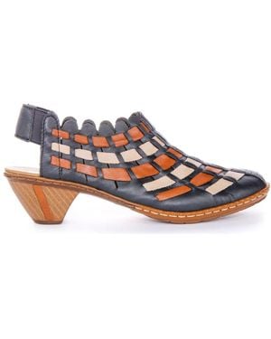 Rieker Court Shoes - Blue