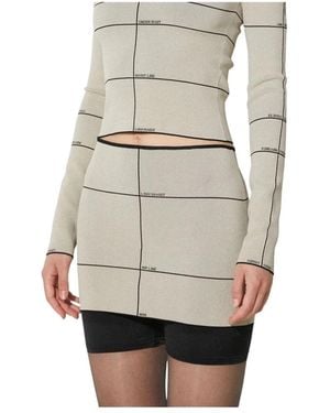 Vetements Short Skirts - Grigio
