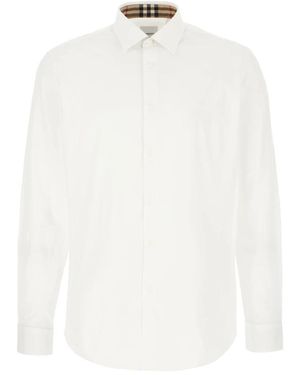 Burberry Formal Shirts - White