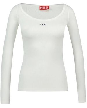 DIESEL Tops ,Wit ,Katoen T-Bal-Od Top