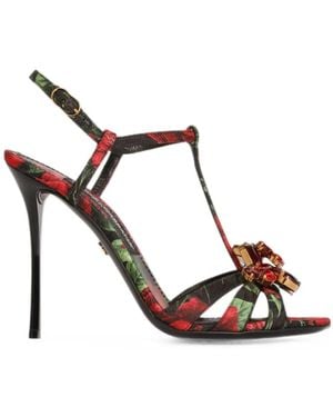 Dolce & Gabbana High Heel Sandals - Brown